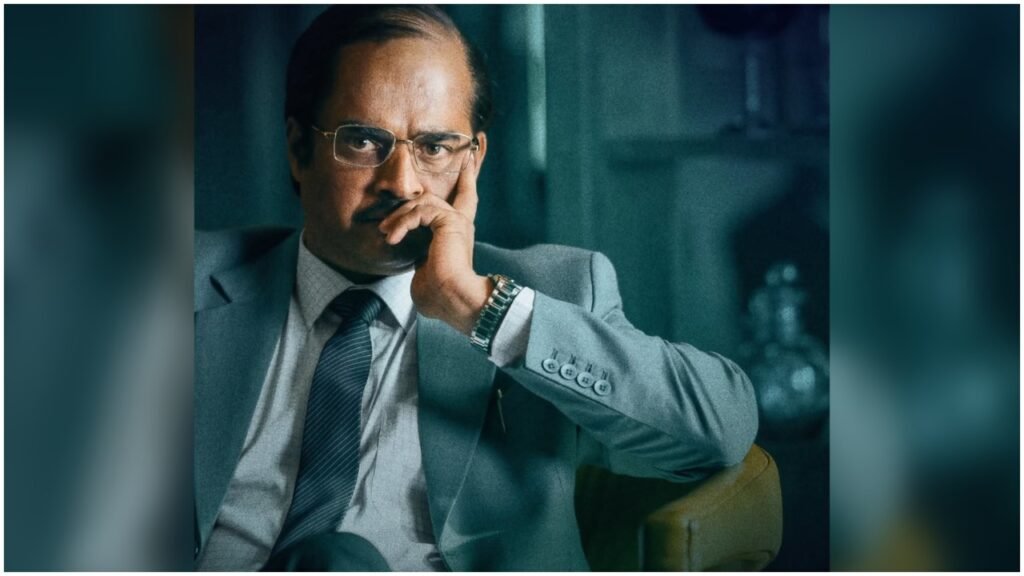 R Madhavan as Charioteer of Karma in Dhurandhar movie poster with Ranveer Sing